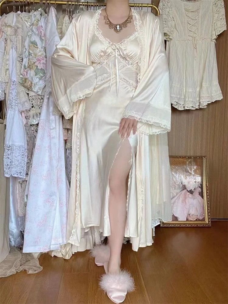 Conjunto de Bata de seda para  - Robe Silk Women reseña y precio