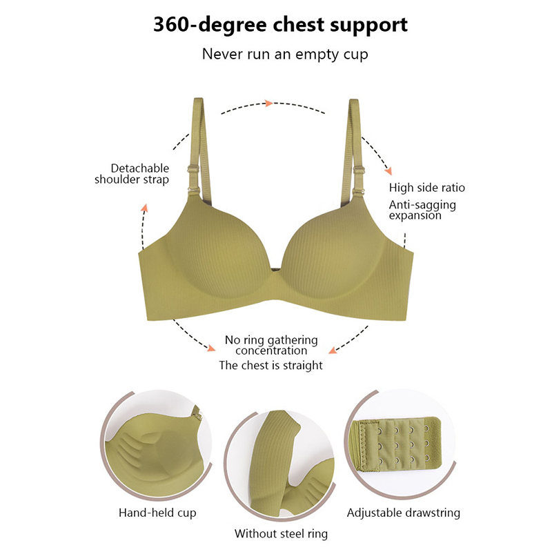 FallSweet Candy-Sujetador push - Bralette Wireless Soft reseña y precio
