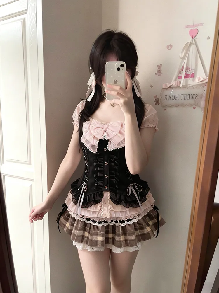 Conjunto de Tres Piezas Estilo - Cami Top Lace reseña y precio