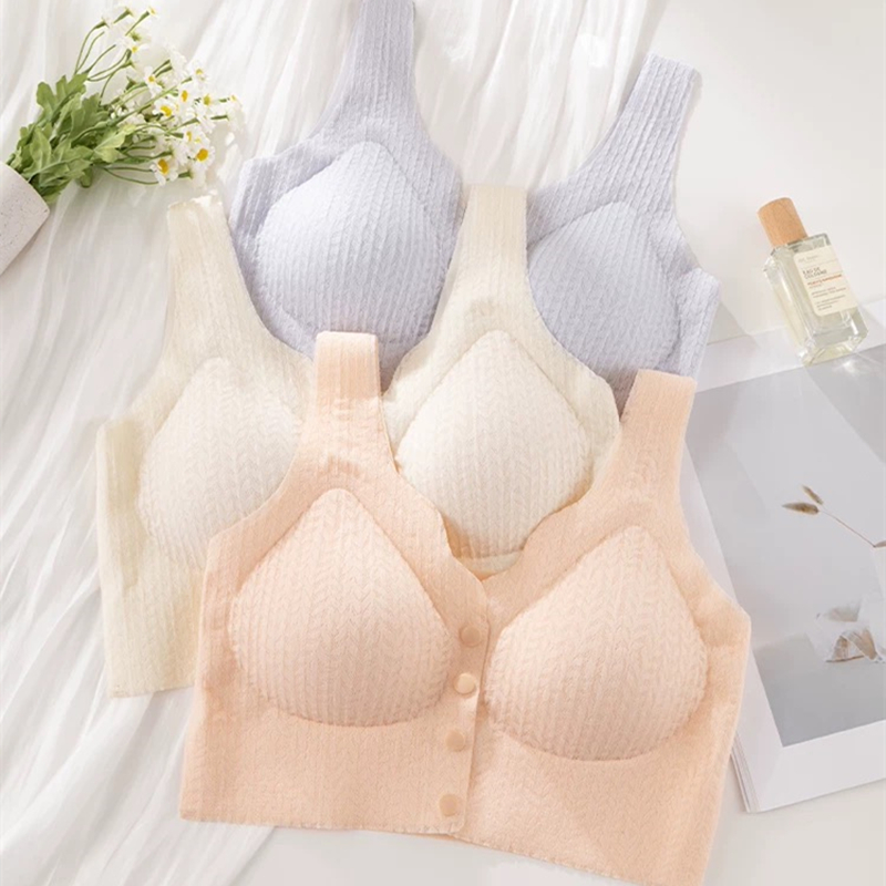 Sujetador sexy de encaje KUCLU - Nursing Bra Sleep reseña y precio